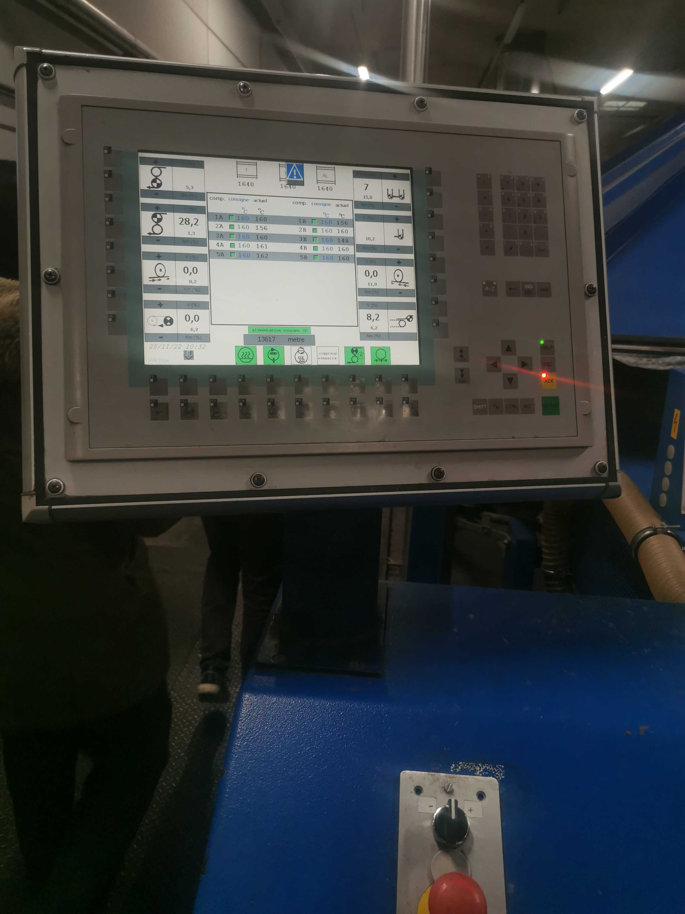 A packaging machine on the factory floor, one of the heterogeneous data sources.